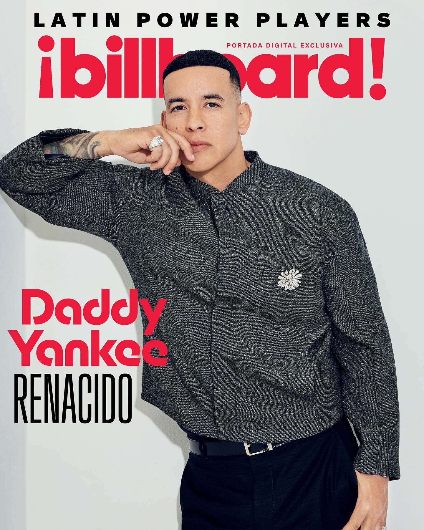 Daddy Yankee — Billboard — Latin Power Players Cover, styled by Ailin Tropea