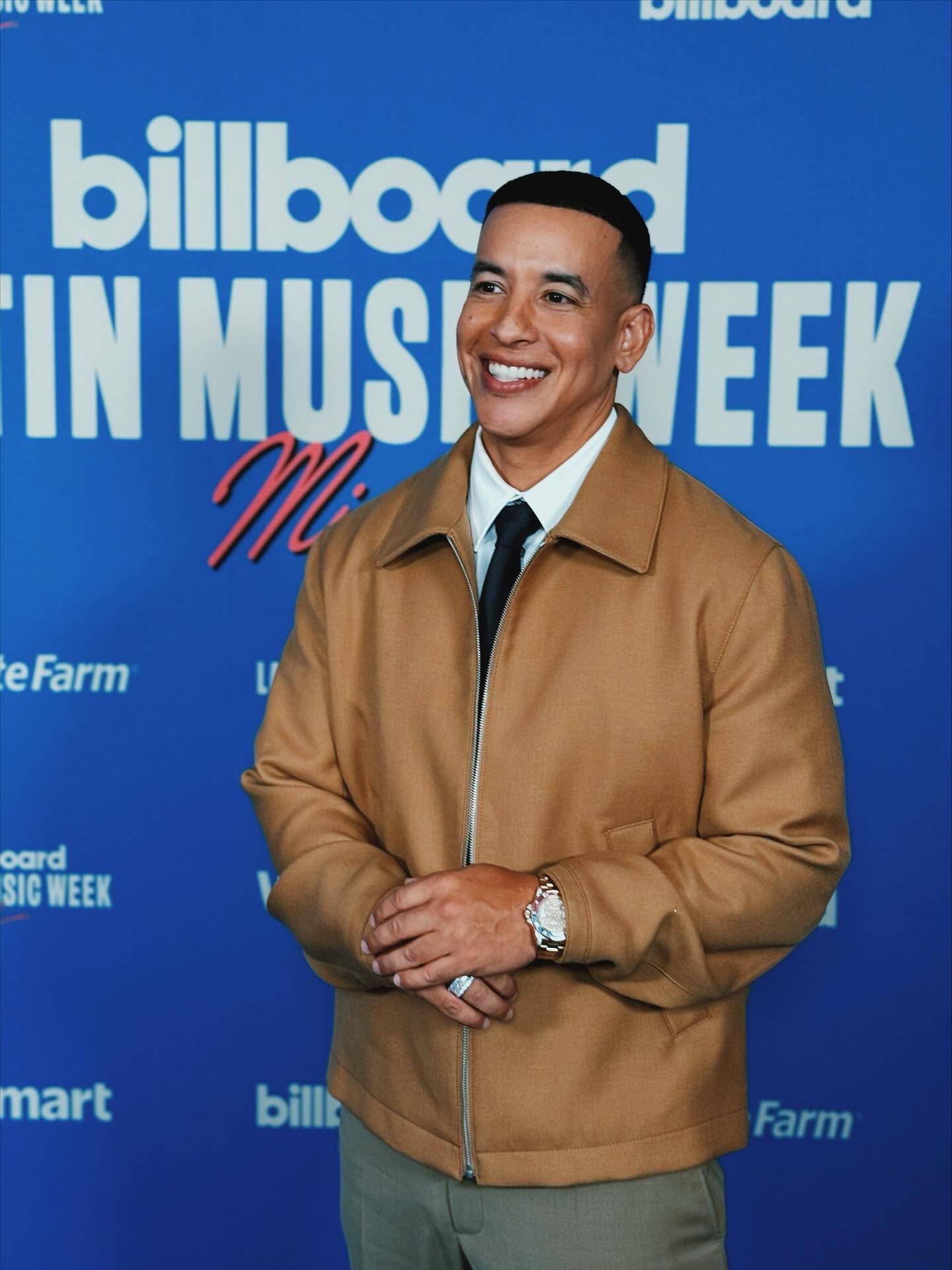 Daddy Yankee — Billboard Latin Music Week, styled by Ailin Tropea
