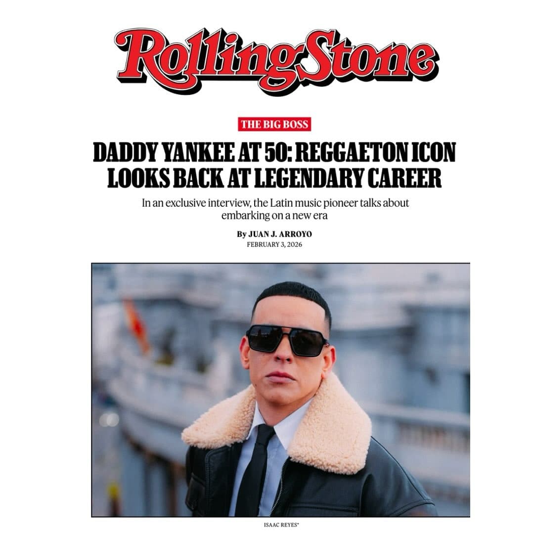 Daddy Yankee — Rolling Stone — Daddy Yankee at 50, styled by Ailin Tropea